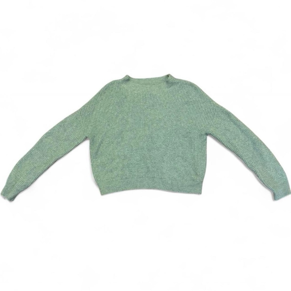 Mint Green Women's Crew Neck Sweater